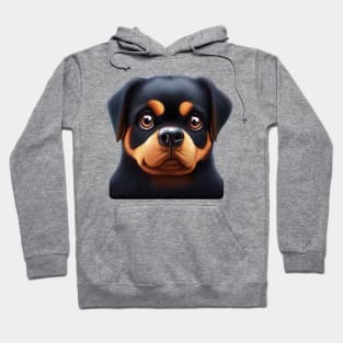 Playful Rottweiler Hoodie